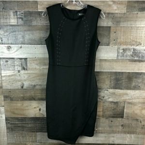 Guess Los Angeles Black Sleeveless‎ Asymmetric Dress Women's 8